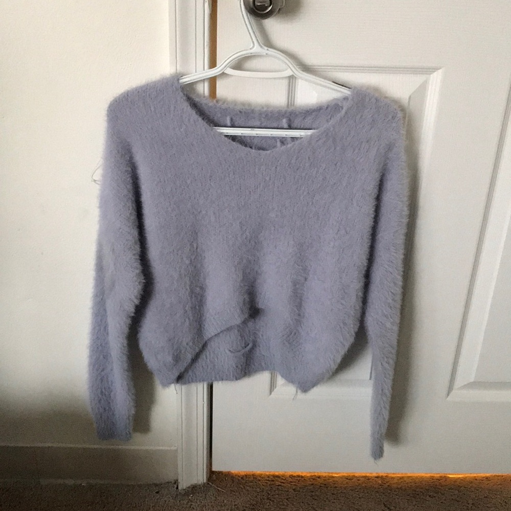 Cropped sweater